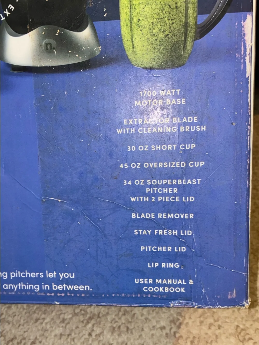 NIB Nutribullet RX Powerful Blender New 1700 watts nutrient extractor NEW